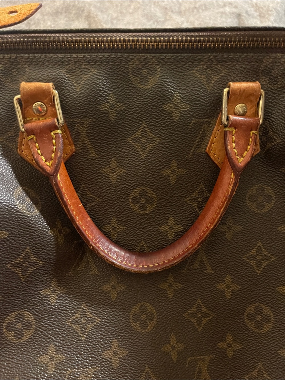 Louis Vuitton monogram Speedy 30 handbag- Vintage - Picture 4 of 9